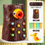 Montessori Educational Toys for Children Woodpecker Catch Worms Toy Toddler Kids Magnetic Games for Babi Development Busy Board - Slobuy