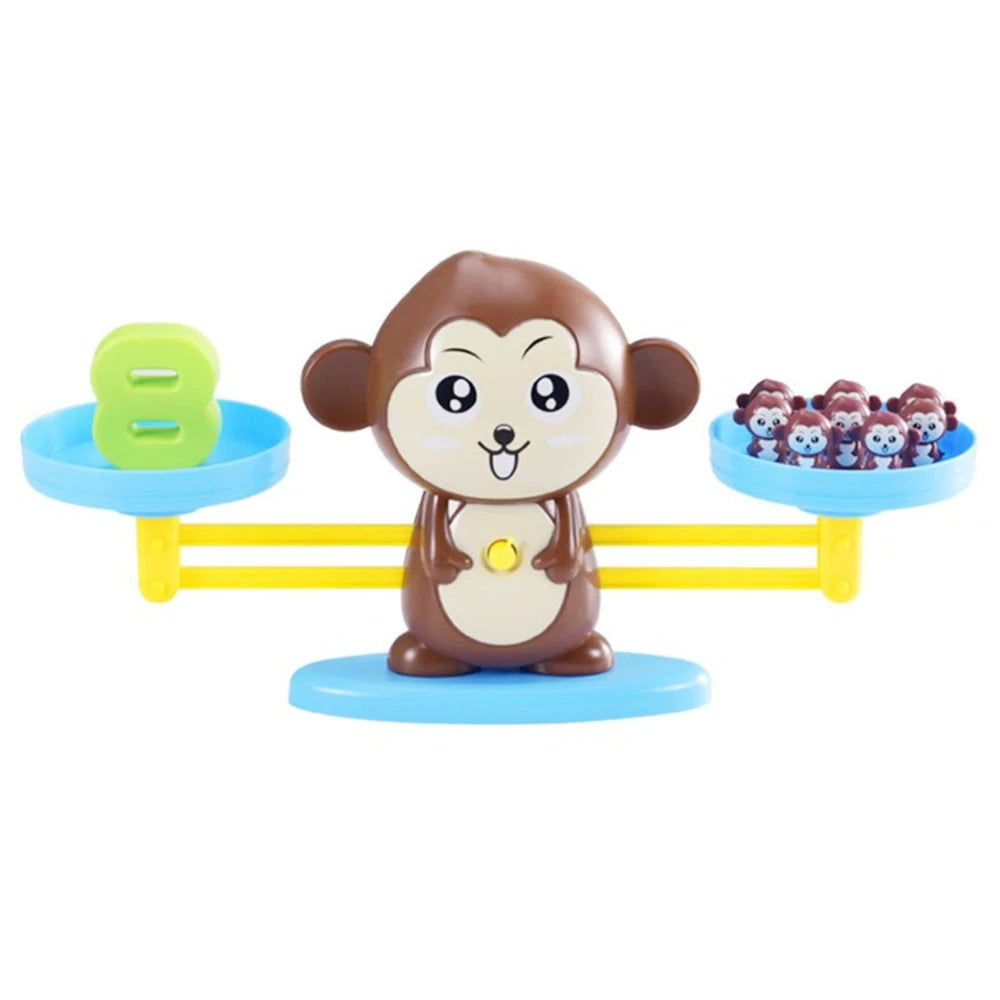 Montessori Math Toy Monkey Balance Baby Montessori Educational Games  Number Toy Educational Learning Toys Teaching Material - Slobuy