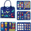 Montessori Toddler Busy Board Educational Activity for Basic Dress Motor Skills Baby Learning Toys for Travel - Slobuy
