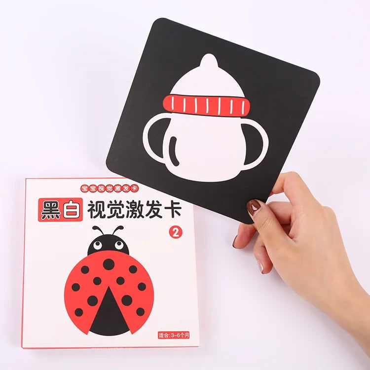 Montessori Toddler Puzzle Cards Toys For Kids 2 Years Jigsaw Matching Game Education Toys Cartoon Shape Cognitive Training Gift - Slobuy