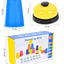 Montessori Toys Stack Cup Game With Card Educational Intellectual Enlightenment Color Cognition Logic Training Kids Children - Slobuy