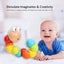 Montessori Wooden Toys Baby's Adorable Caterpillar Puppet Bright Color Kids Early Education Learning Toy for Boy Girl Gifts - Slobuy