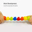 Montessori Wooden Toys Baby's Adorable Caterpillar Puppet Bright Color Kids Early Education Learning Toy for Boy Girl Gifts - Slobuy