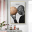 Motivational Quote and Basketball Sport Star Posters Retro Canvas Wall Art for Living Room Decor Perfect for Sports Fans - Slobuy