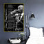 Motivational Quote and Basketball Sport Star Posters Retro Canvas Wall Art for Living Room Decor Perfect for Sports Fans - Slobuy