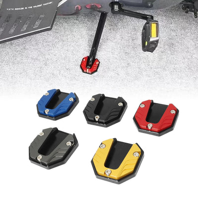 Motorcycle Bikes Kickstand Extender Foot Side Stand Extension Foot Pad Support Plate Motorcycle Accessories - Slobuy