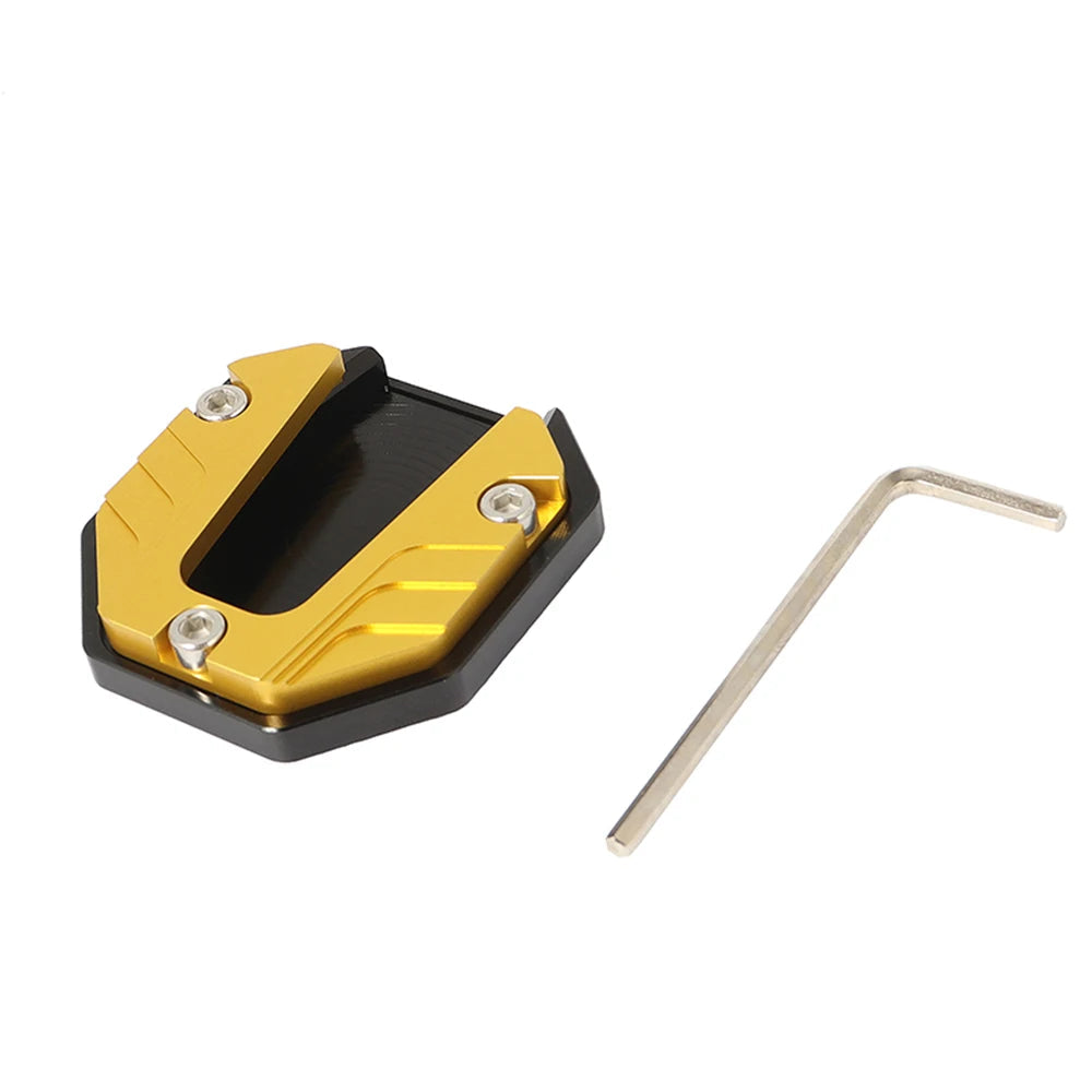 Motorcycle Bikes Kickstand Extender Foot Side Stand Extension Foot Pad Support Plate Motorcycle Accessories - Slobuy