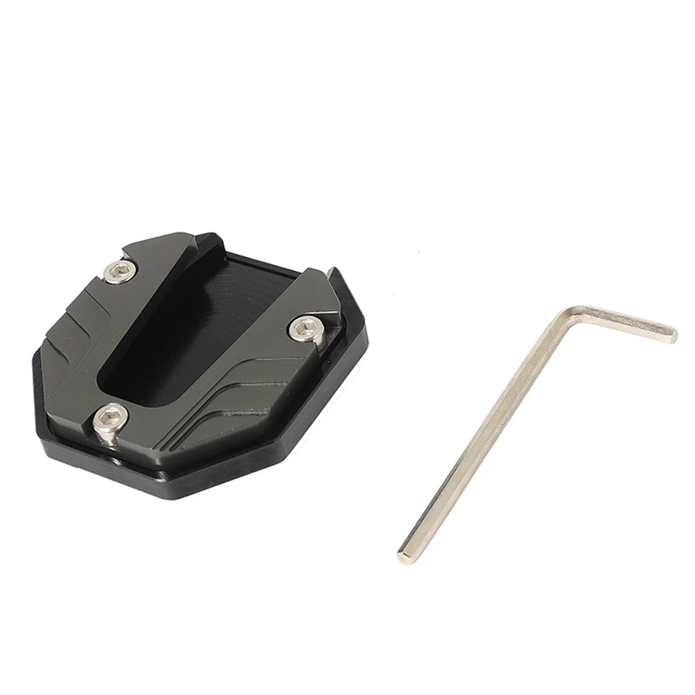 Motorcycle Bikes Kickstand Extender Foot Side Stand Extension Foot Pad Support Plate Motorcycle Accessories - Slobuy