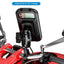 Motorcycle Fork Stem Mount Waterproof Case Mirror Navigation Bicycle Phone Holder Handlebar Bracket Scooter Motorbike Phone Bag - Slobuy