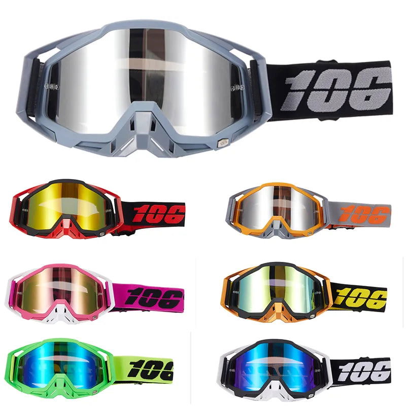Motorcycle Glasses Goggles Motocross Goggles Helmet MX Moto Dirt Bike ATV Ski Outdoor Sports Glass Scooter Googles Mask Cycling - Slobuy