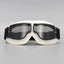Motorcycle Glasses Windproof Motorcycle Helmet Glasses Sunglasses Retro Universal Folding Leather Retro Motorcycle Accessories - Slobuy