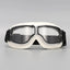 Motorcycle Glasses Windproof Motorcycle Helmet Glasses Sunglasses Retro Universal Folding Leather Retro Motorcycle Accessories - Slobuy