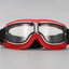 Motorcycle Glasses Windproof Motorcycle Helmet Glasses Sunglasses Retro Universal Folding Leather Retro Motorcycle Accessories - Slobuy