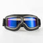 Motorcycle Glasses Windproof Motorcycle Helmet Glasses Sunglasses Retro Universal Folding Leather Retro Motorcycle Accessories - Slobuy