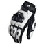 Motorcycle Gloves Black Racing Genuine Leather Motorbike White Road Riding Team Glove Men Summer Winter - Slobuy