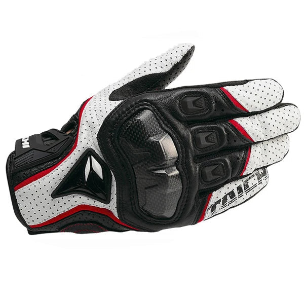 Motorcycle Gloves Genuine Leather Men's Motocross Racing Gloves RST390 391 Gloves Spring Autumn Touch Screen Guantes Moto - Slobuy