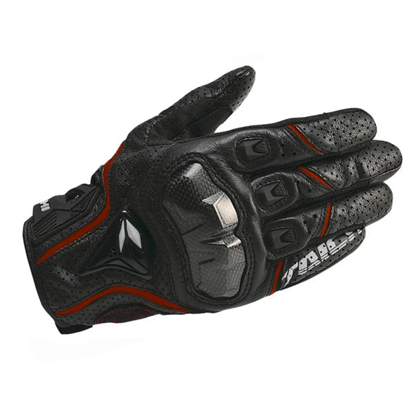 Motorcycle Gloves Genuine Leather Men's Motocross Racing Gloves RST390 391 Gloves Spring Autumn Touch Screen Guantes Moto - Slobuy