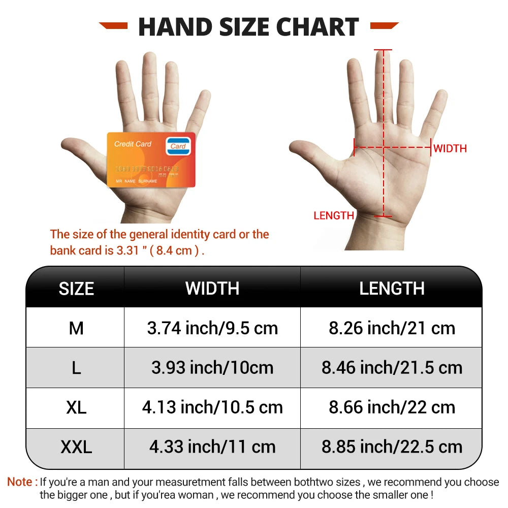 Motorcycle Gloves Men Breathable Motorcycle Full Finger Guantes Motocross Motorbike Breath Mesh Touch Screen Racing Glove - Slobuy