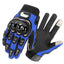 Motorcycle Gloves Men Breathable Motorcycle Full Finger Guantes Motocross Motorbike Breath Mesh Touch Screen Racing Glove - Slobuy