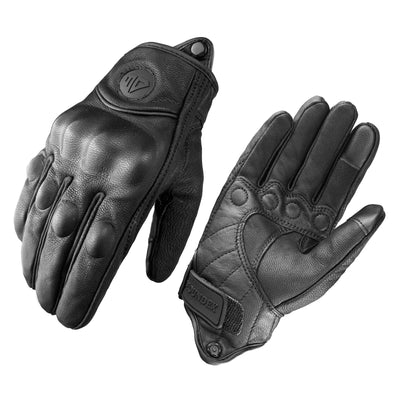 Motorcycle Gloves Men Women Moto Leather Cycling Winter Glove Motorbike Motorcross ATV Motor New S-3XL XXL Bicycle Protection - Slobuy