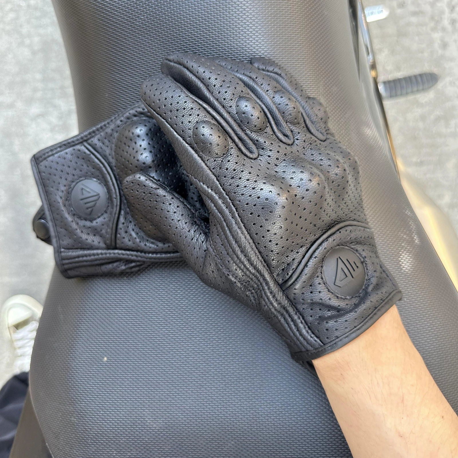 Motorcycle Gloves Men Women Moto Leather Cycling Winter Glove Motorbike Motorcross ATV Motor New S-3XL XXL Bicycle Protection - Slobuy