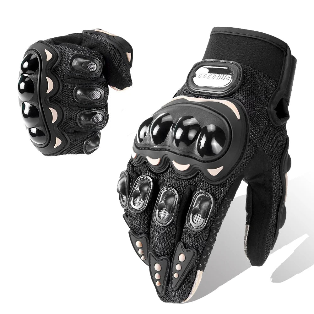 Motorcycle Gloves Summer Riding Breathable Gloves Hard Knuckle Touchscreen Motorbike Gloves Tactical Gloves For Dirt Bike Moto - Slobuy