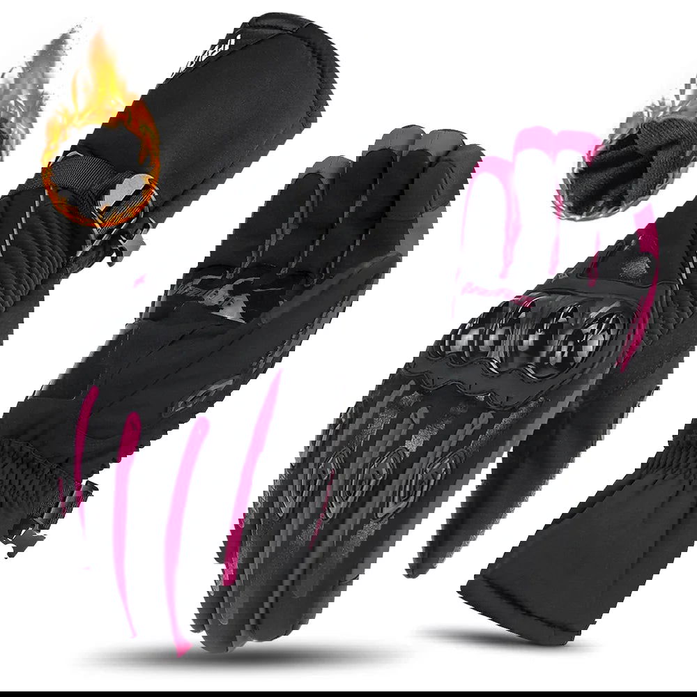 Motorcycle Gloves Windproof Waterproof Guantes Moto Men Motorbike Riding Gloves Touch Screen Moto Motocross Gloves Winter - Slobuy