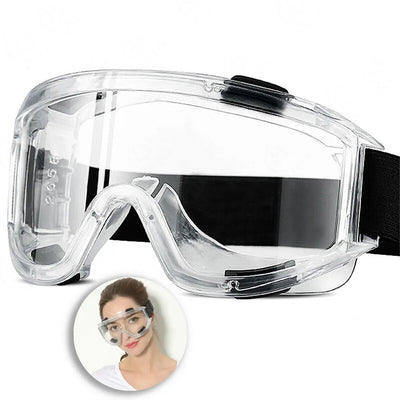 Motorcycle Goggles Glasses Men Women Eye Protect Off-road Cycling Safety Anti Dust Glasses Protection Moto Dust-proof Eyeglasses - Slobuy