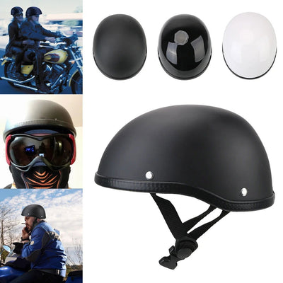 Motorcycle Helmet MTB Bike Unisex Cycling Safety Protector Half Face Type Retro Vintage Ultralight Fashion Motorbike Accessories - Slobuy