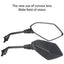 Motorcycle Mirror 2Pcs E-Bike Rearview Mirrors Electrombile Back Side Convex 8mm 10mm Carbon Fiber - Slobuy