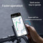 Motorcycle Phone Holder Motorbike Mirror Mobile Stand Bike 360° View Bicycle Phone Holder GPS Clip Cellphone Handlebar Mount - Slobuy
