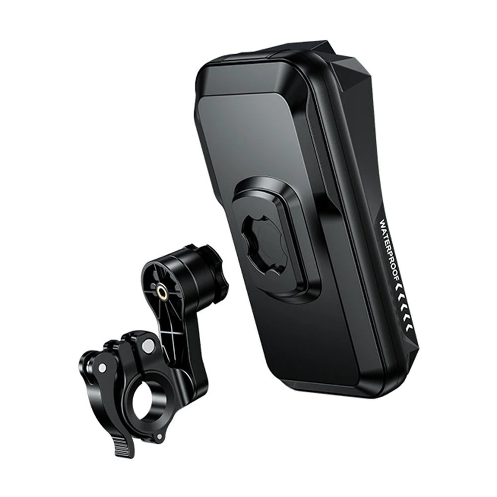 Motorcycle Phone Holder Support Bicycle Moto Phone Holder Waterproof Case Handlebar Stand Case Mount Scooter Motorbike Phone Bag - Slobuy
