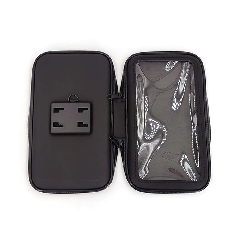 Motorcycle Phone Holder Support Moto Bicycle Waterproof Case Handlebar Stand Case Mount Waterproof Scooter Motorbike Phone Bag - Slobuy
