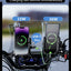Motorcycle Phone Holder Wireless Charger Motorbike Moto Mirror Mobile Stand Support USB Fast Charging Cellphone Handlebar Mount - Slobuy