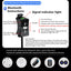 Motorcycle Phone Holder Wireless Charger Motorbike Moto Mirror Mobile Stand Support USB Fast Charging Cellphone Handlebar Mount - Slobuy