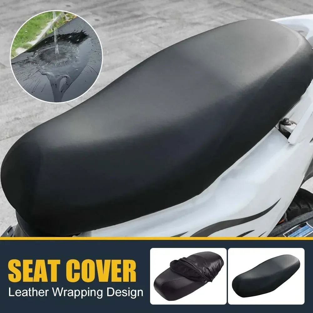Motorcycle Seat Cover Waterproof Dustproof Rainproof Sunscreen Motorbike Scooter Cushion Seat Cover Protector Cover Accessories - Slobuy