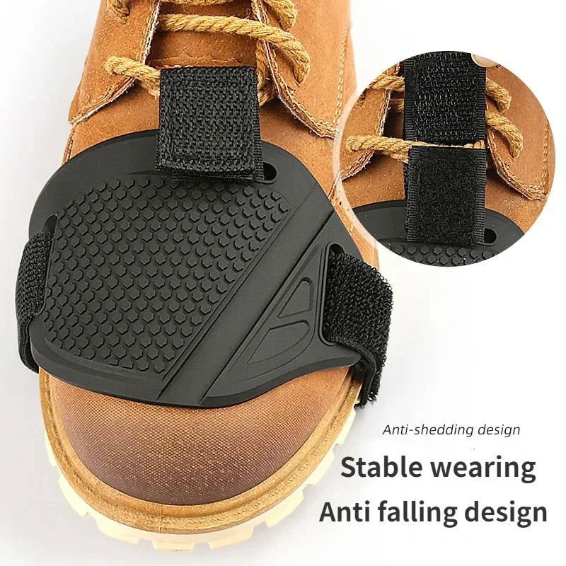 Motorcycle Shift Pad Gear Shoes Protective Motorbike Gears Shifter Men Waterproof Protector Motocross Boots Cover Accessories - Slobuy