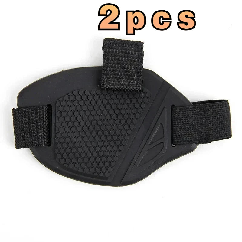 Motorcycle Shift Pad Gear Shoes Protective Motorbike Gears Shifter Men Waterproof Protector Motocross Boots Cover Accessories - Slobuy