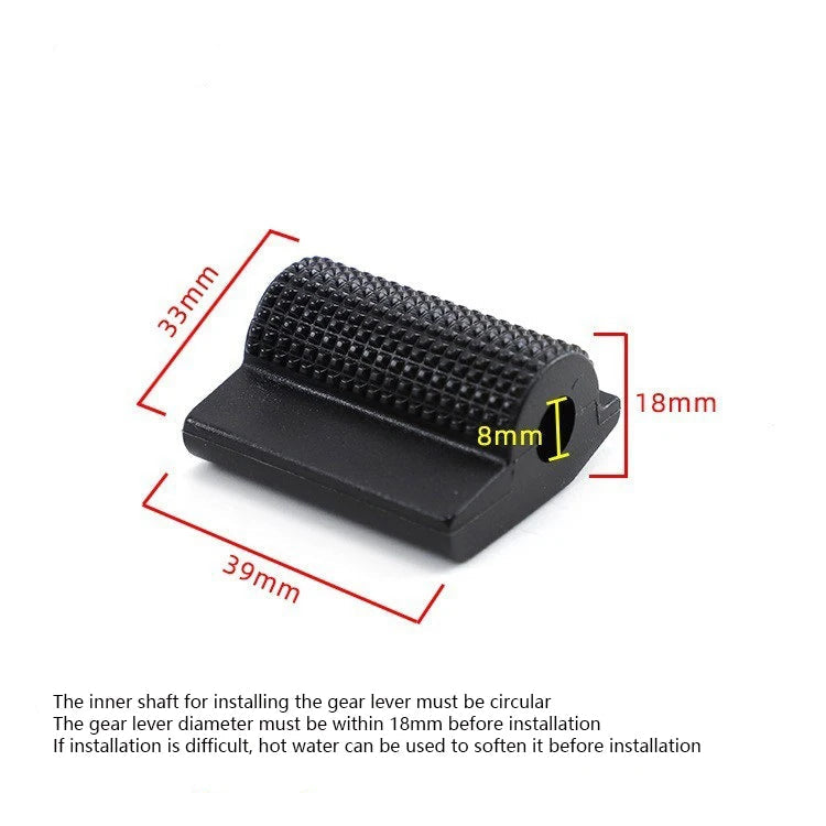 Motorcycle Shift Pad Gear Shoes Protective Motorbike Gears Shifter Men Waterproof Protector Motocross Boots Cover Accessories - Slobuy