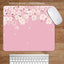 Mouse Pad Women Pink Flower Mousepad Large Desk Mat XXL Home Desk Accessories Cute Kawaii High Quality Rubber Anti-slip Bottom - Slobuy