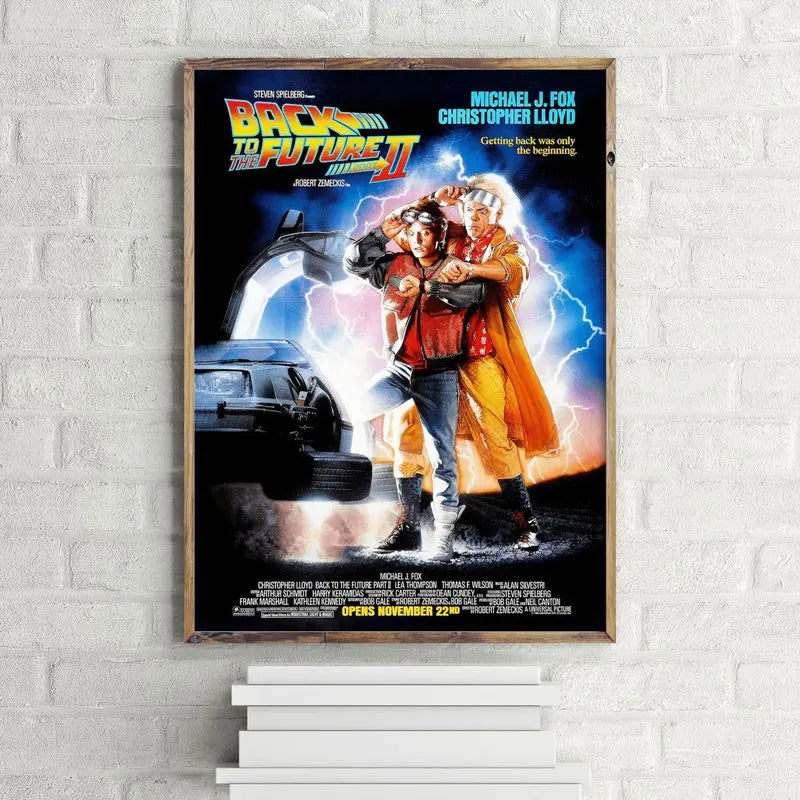 Movie Back To The Future Trilogy Posters  Living Room Decorative Painting Wall Art  Canvas Prints Home Decor Pictures - Slobuy