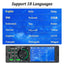 SINOVCLE Car Radio Audio 1 din 4.1” Touch Screen Bluetooth Stereo Mp3/Mp5 Player FM Receiver With Colorful Lights Remote Control - Slobuy