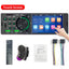 SINOVCLE Car Radio Audio 1 din 4.1” Touch Screen Bluetooth Stereo Mp3/Mp5 Player FM Receiver With Colorful Lights Remote Control - Slobuy