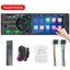 SINOVCLE Car Radio Audio 1 din 4.1” Touch Screen Bluetooth Stereo Mp3/Mp5 Player FM Receiver With Colorful Lights Remote Control - Slobuy