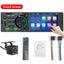 SINOVCLE Car Radio Audio 1 din 4.1” Touch Screen Bluetooth Stereo Mp3/Mp5 Player FM Receiver With Colorful Lights Remote Control - Slobuy