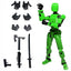 Multi-Jointed Movable Shapeshift Robot 2.0 3D Printed Mannequin Dummy 13 Action Figures Toys Kids Adults Parent-children Games - Slobuy