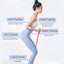 Multi Function Tension Rope Bands for Fitness Exercises Elastics Tape Home Resistance Bands 4 Tube Elastic Pedal Puller - Slobuy