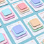 Multicolor Memo Pad 3 Size Adhesive Notepad Decal Scrapbooking DIY Diary Sticky Note Office School Supplies Kawaii Stationery - Slobuy