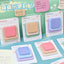 Multicolor Memo Pad 3 Size Adhesive Notepad Decal Scrapbooking DIY Diary Sticky Note Office School Supplies Kawaii Stationery - Slobuy