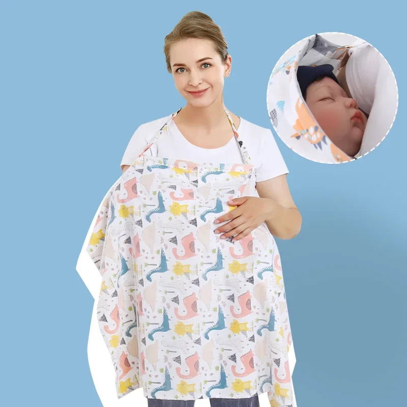 Multifunction Baby Breastfeeding Nursing Covers Towel Blanket Adjustable Privacy Apron Outdoors Cloth Mosquito Net  Stroller - Slobuy